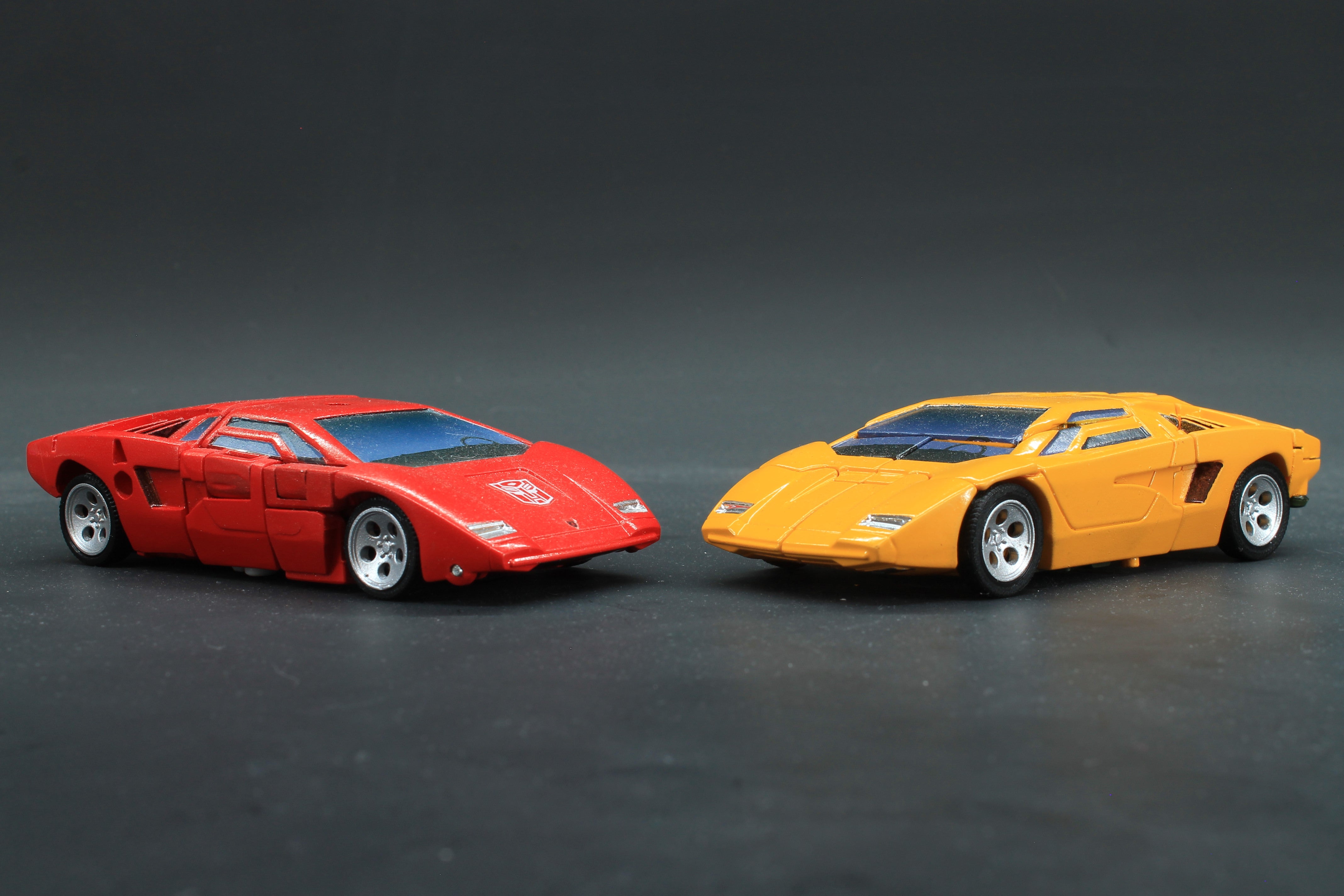 Countach Wheels for Kingdom Sideswipe and Earthrise Sunstreaker